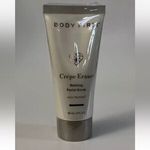 Crepe Erase  Refining Facial Scrub with Trufirm Fragrance Free 2oz New
